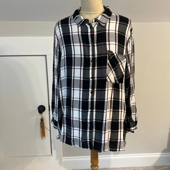 PHILOSOPHY Flannel top LADIED 3X - Picture 1 of 6